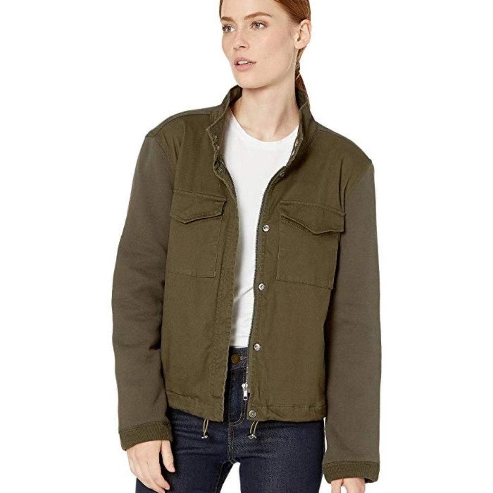 NWT Tribal Oversize Patch Pockets Jacket Size M